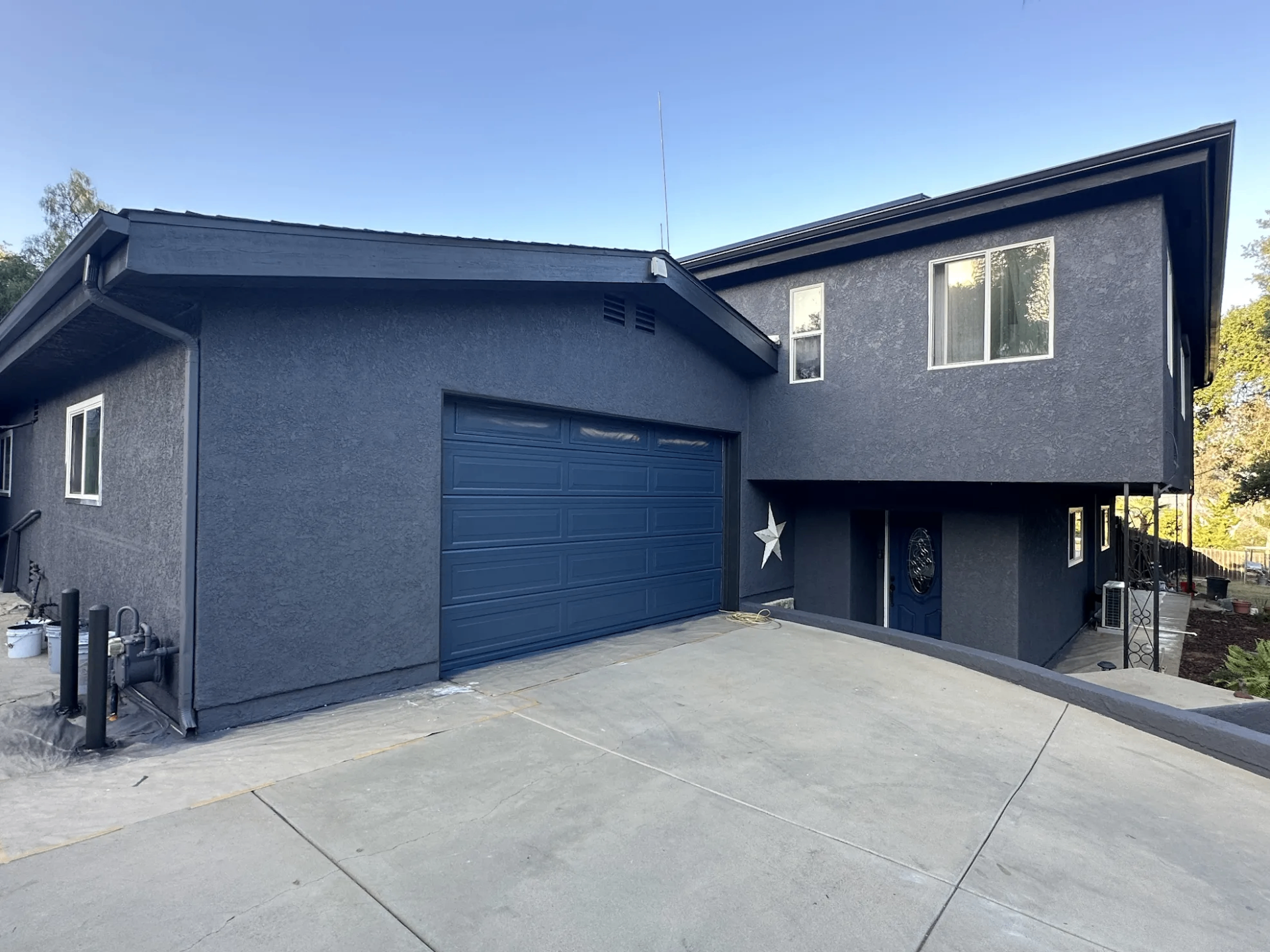 Garage Door Painting in Lakeside, CA project example