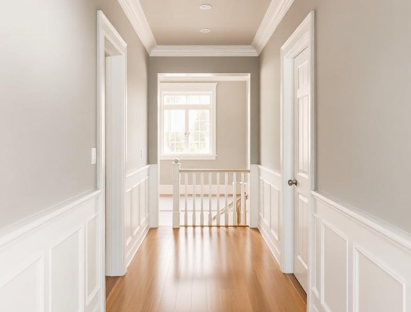 Hallway & Stairway Painting in Lakeside, CA project example